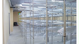 出口欧美 商用大容量实用 五层电镀铬储物架