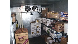 盒马鲜生冷库专用货架铁线镀锌粉冷库货架厨房专用货架