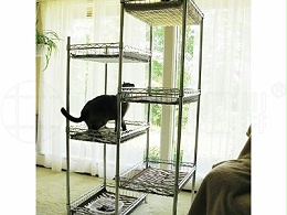 自制猫猫爬架猫窝猫树宠物笼子猫笼猫别墅自由空间